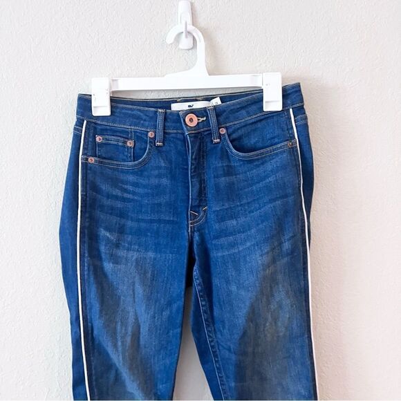 Vineyard Vines Medium Wash Skinny Jeans Stretch Women’s Blue Denim Size 25 - Picture 2 of 8